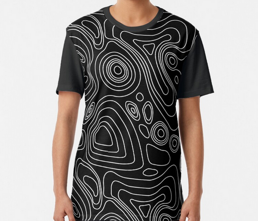 'TERRAIN' T-SHIRT - Black