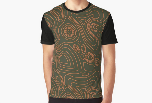 'TERRAIN' T-SHIRT - Olive